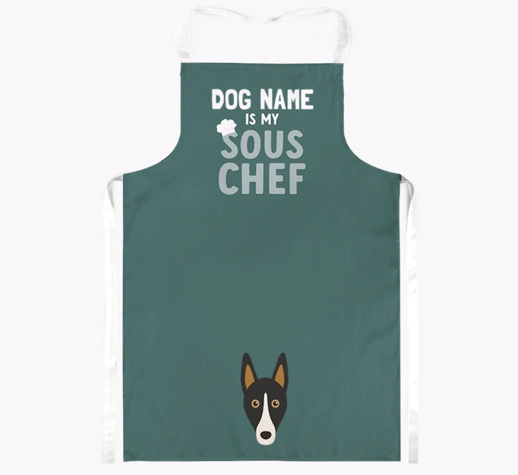 My Sous Chef: Personalized {breedFullName} Apron