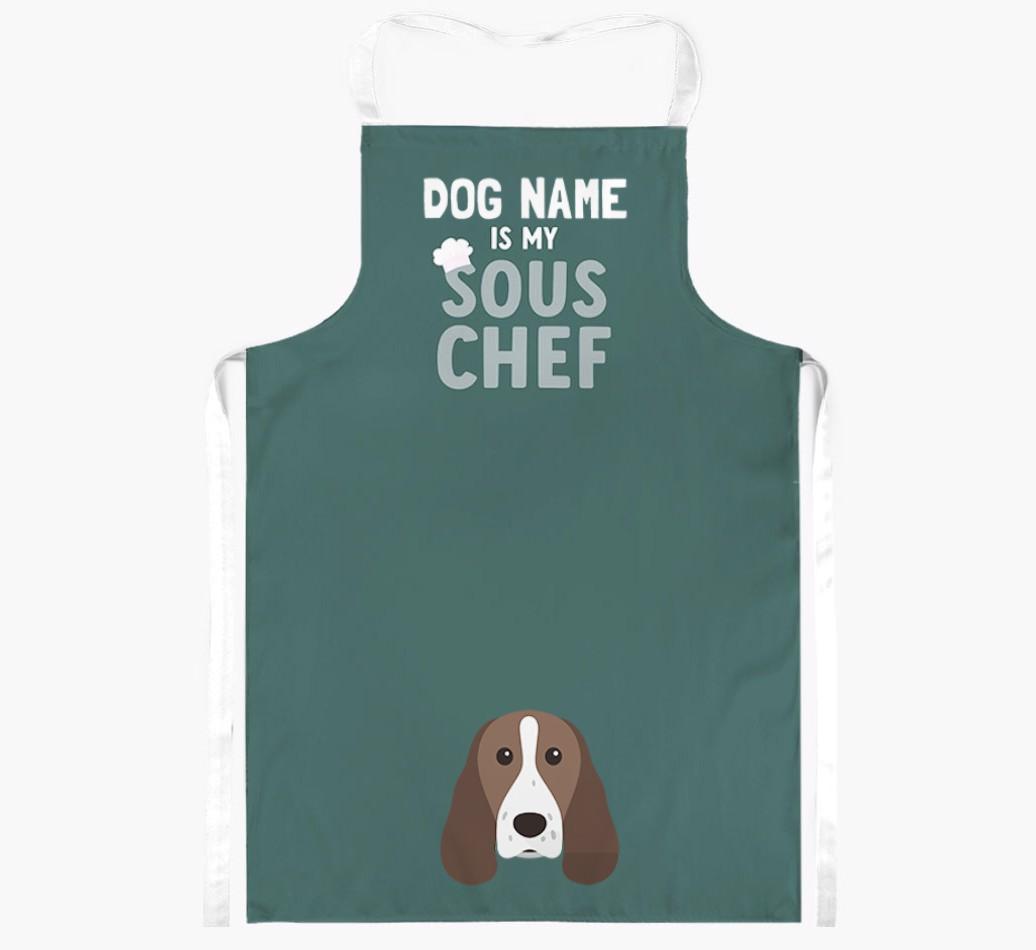 My Sous Chef: Personalized {breedFullName} Apron
