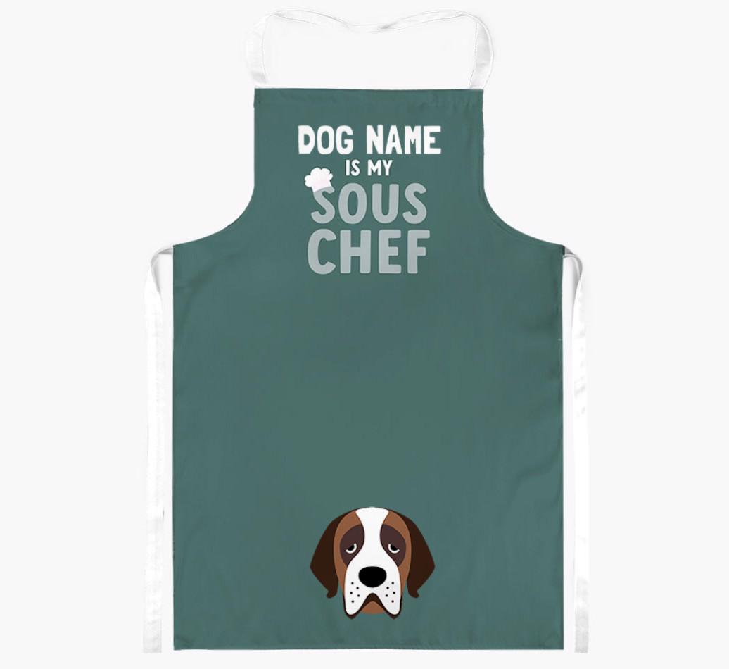 My Sous Chef: Personalized {breedFullName} Apron