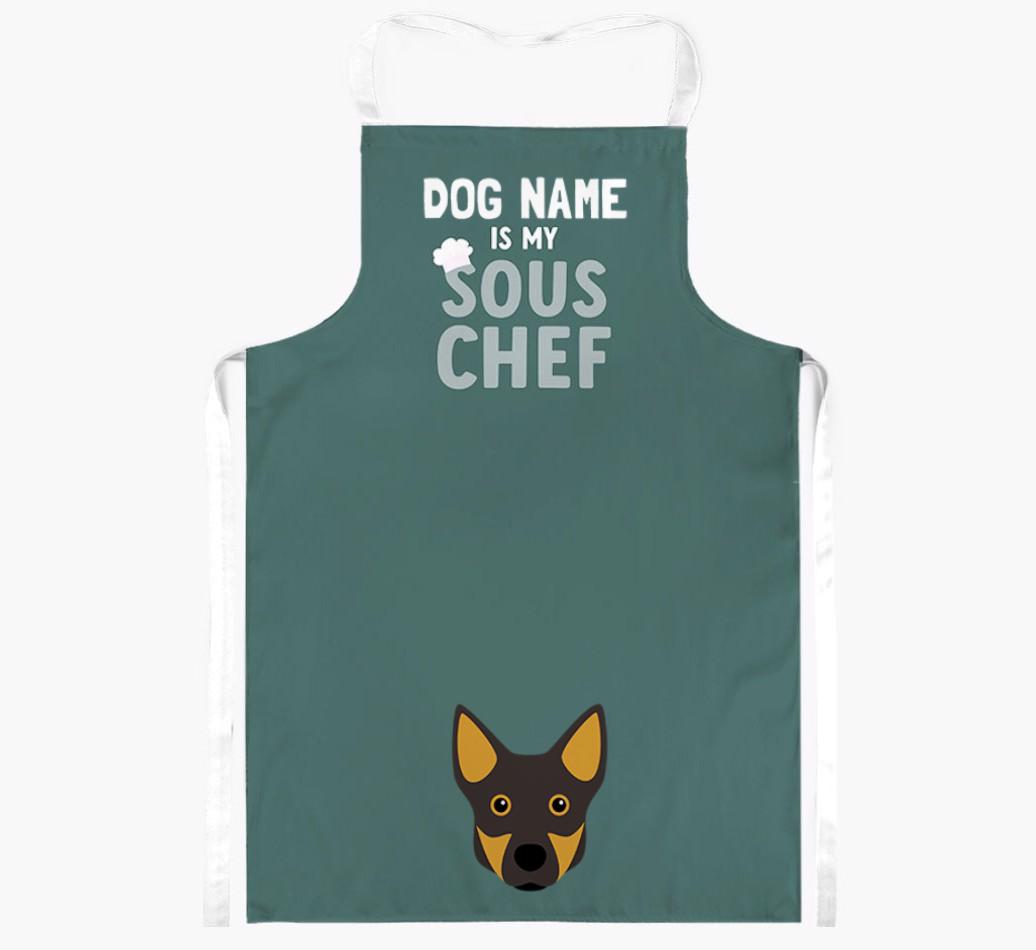 My Sous Chef: Personalized {breedFullName} Apron