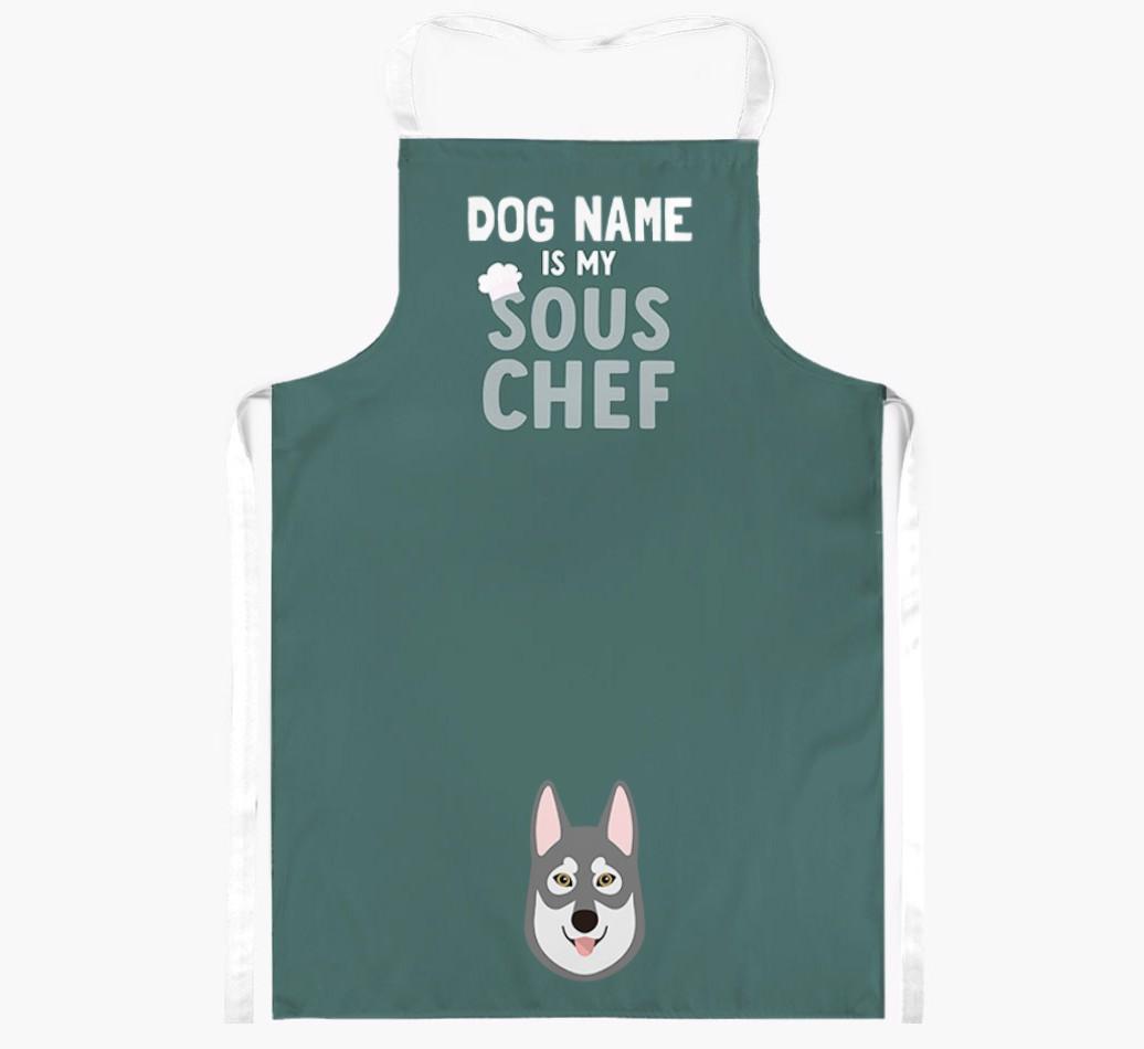 My Sous Chef: Personalized {breedFullName} Apron