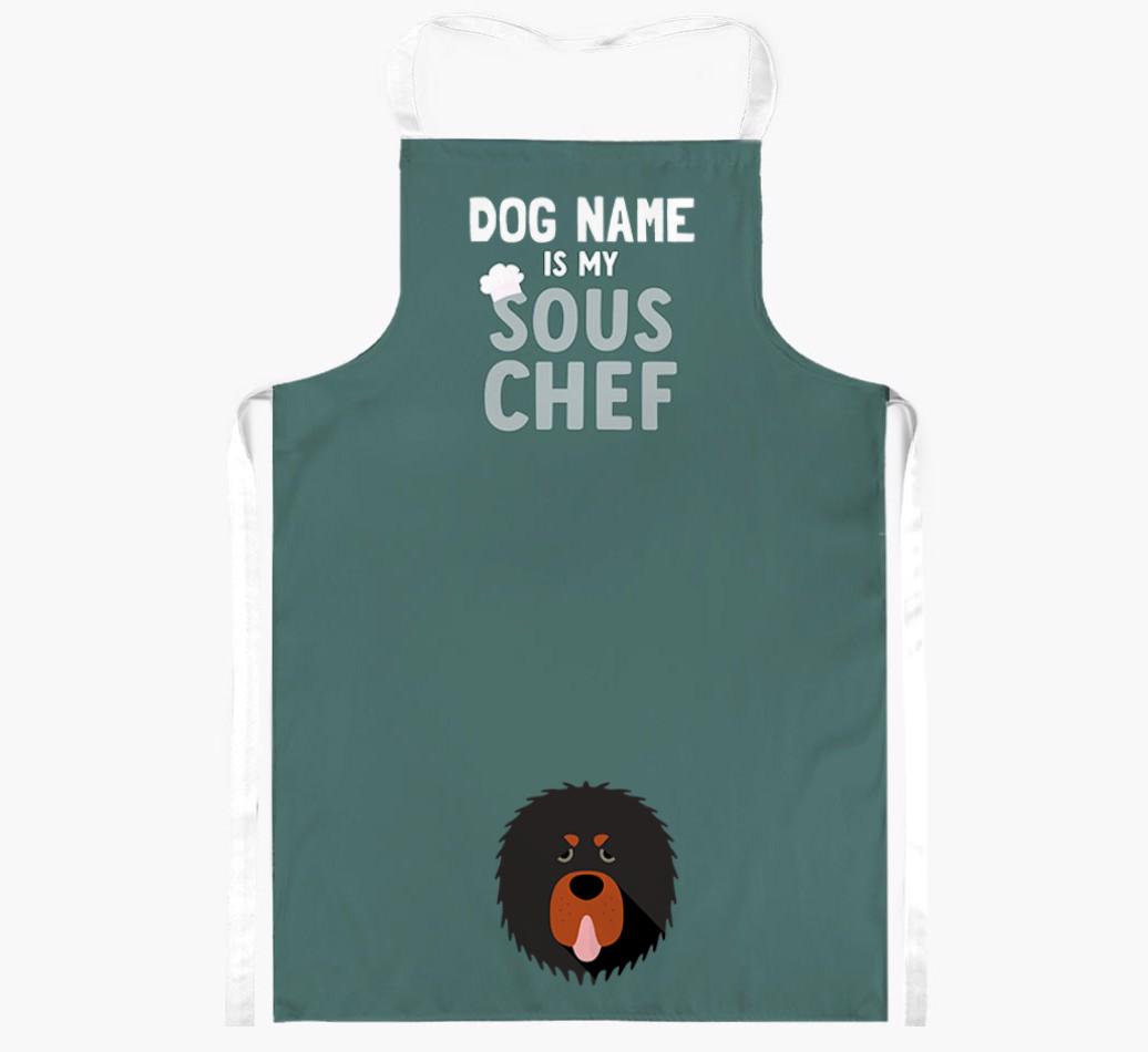 My Sous Chef: Personalized {breedFullName} Apron