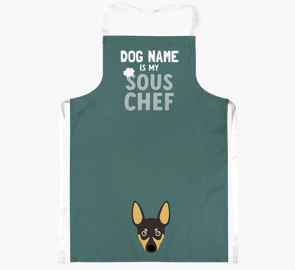 My Sous Chef: Personalized {breedFullName} Apron