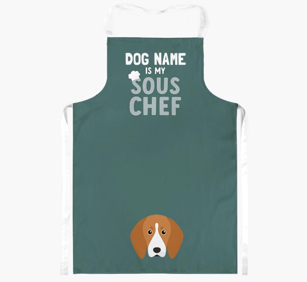My Sous Chef: Personalized {breedFullName} Apron