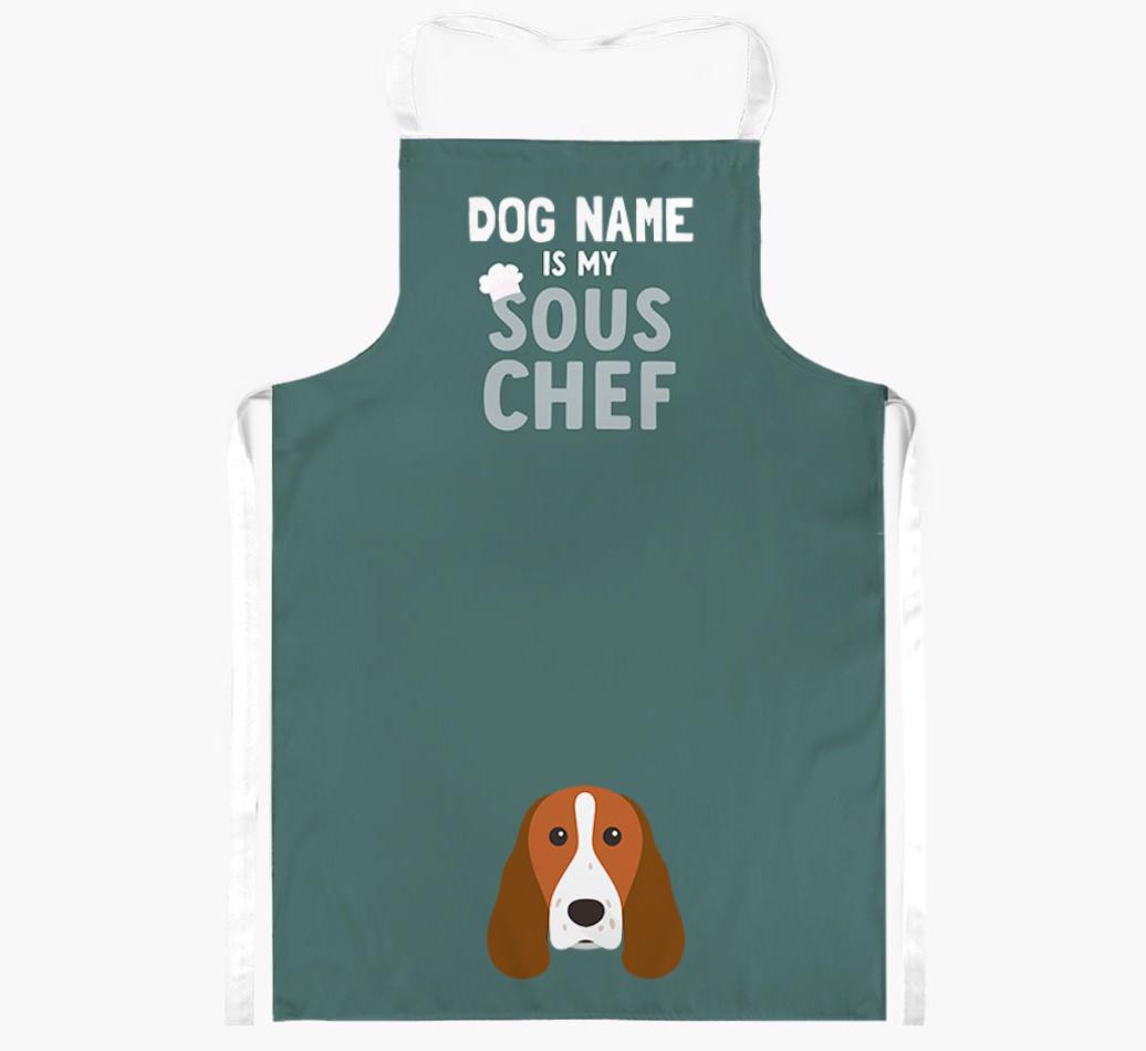 My Sous Chef: Personalized {breedFullName} Apron