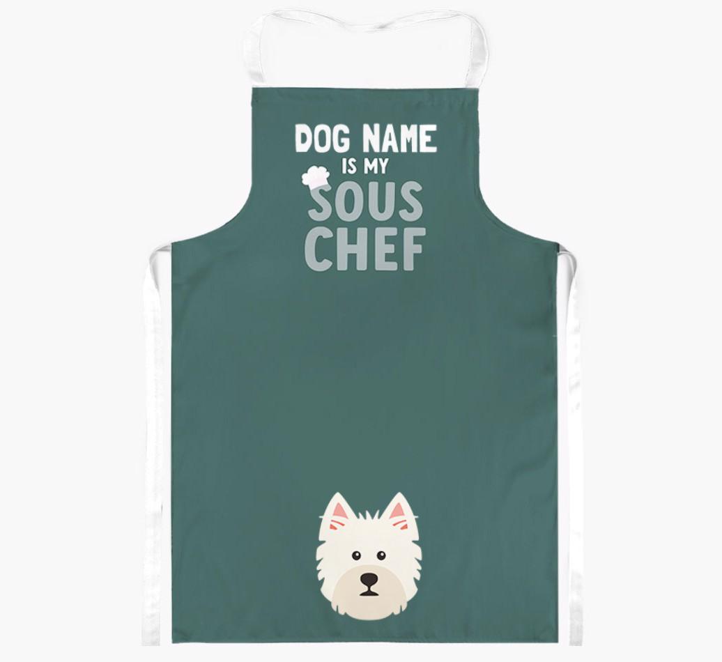 My Sous Chef: Personalized {breedFullName} Apron