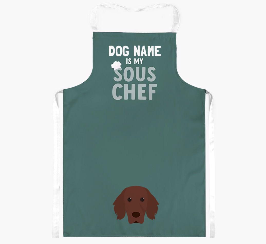 My Sous Chef: Personalized {breedFullName} Apron