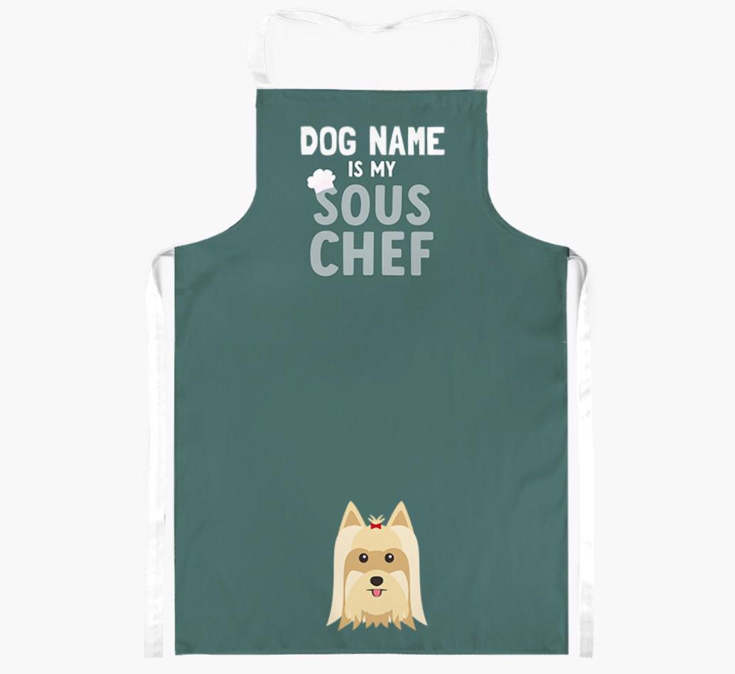 My Sous Chef: Personalized {breedFullName} Apron