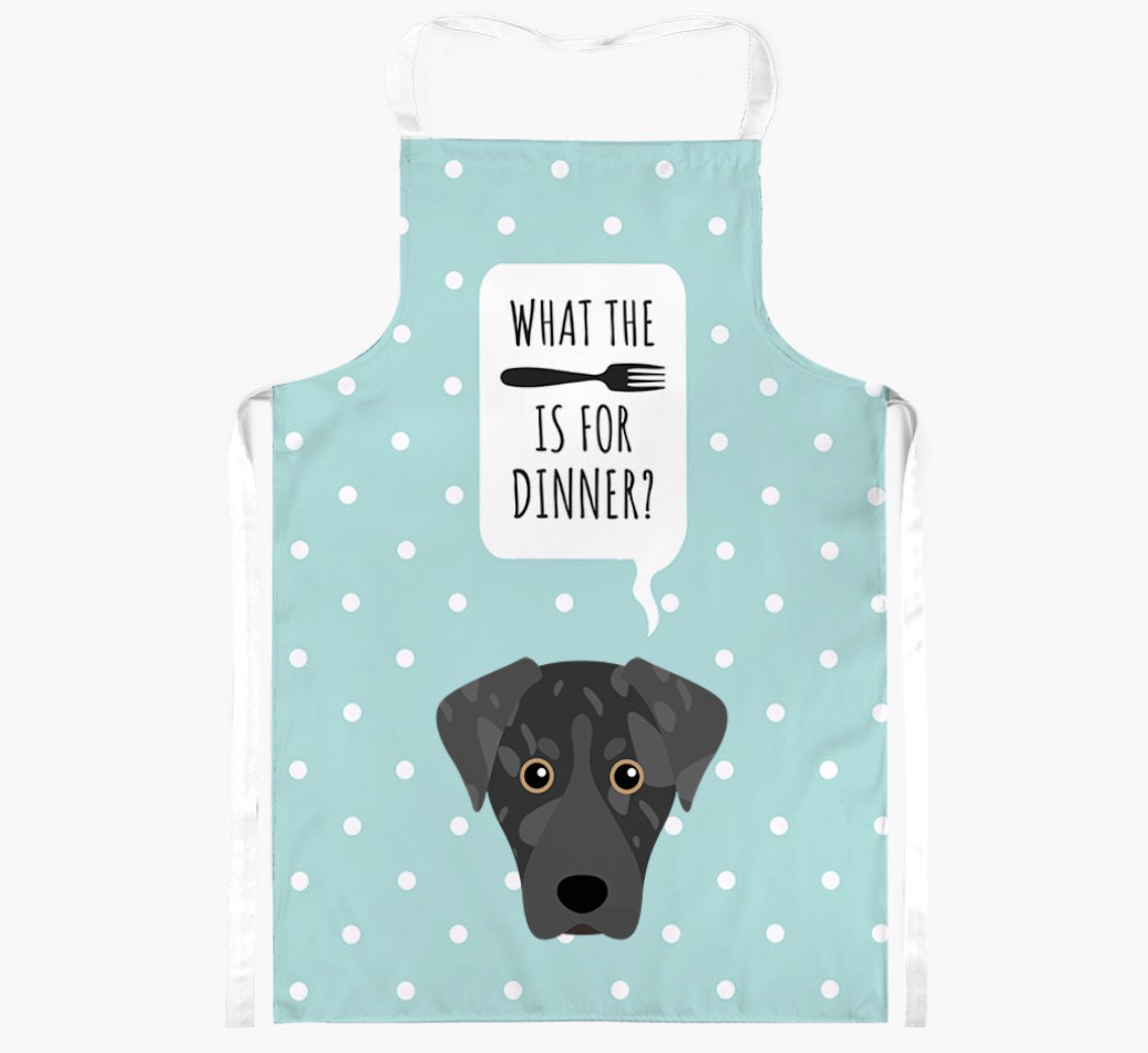 What's for Dinner: Personalized {breedFullName} Apron