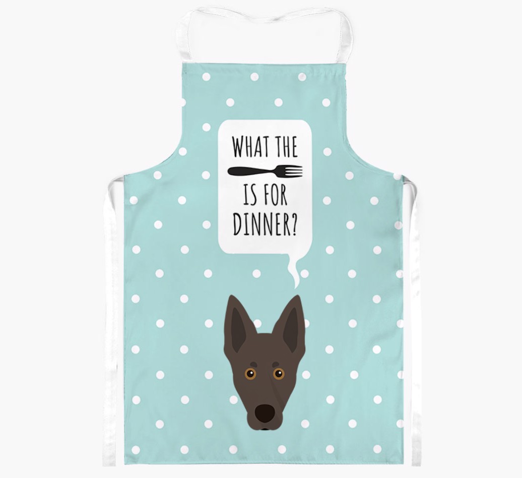 What's for Dinner: Personalised {breedFullName} Apron