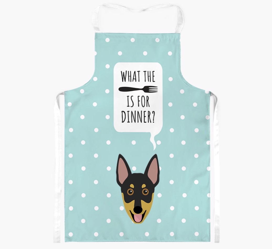 What's for Dinner: Personalised {breedFullName} Apron