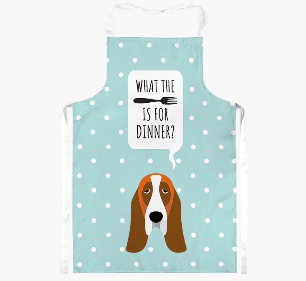 What's for Dinner: Personalised {breedFullName} Apron