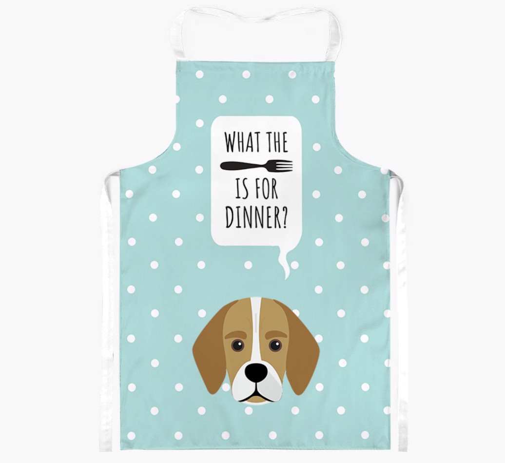 What's for Dinner: Personalised {breedFullName} Apron