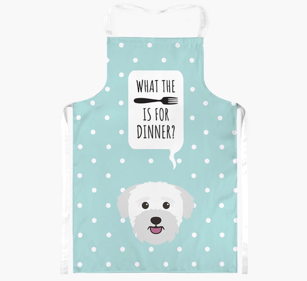 What's for Dinner: Personalised {breedFullName} Apron