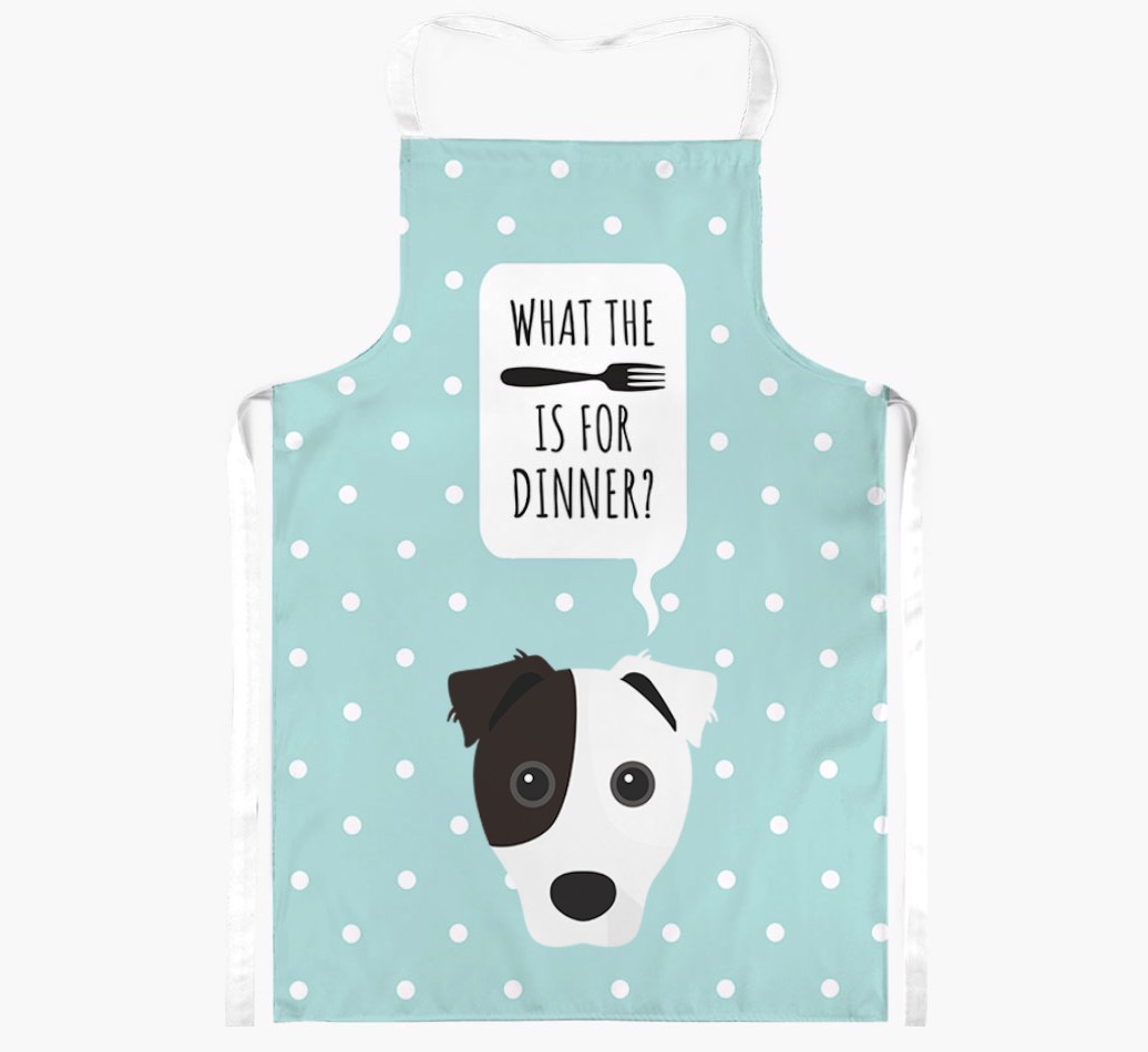 What's for Dinner: Personalised {breedFullName} Apron