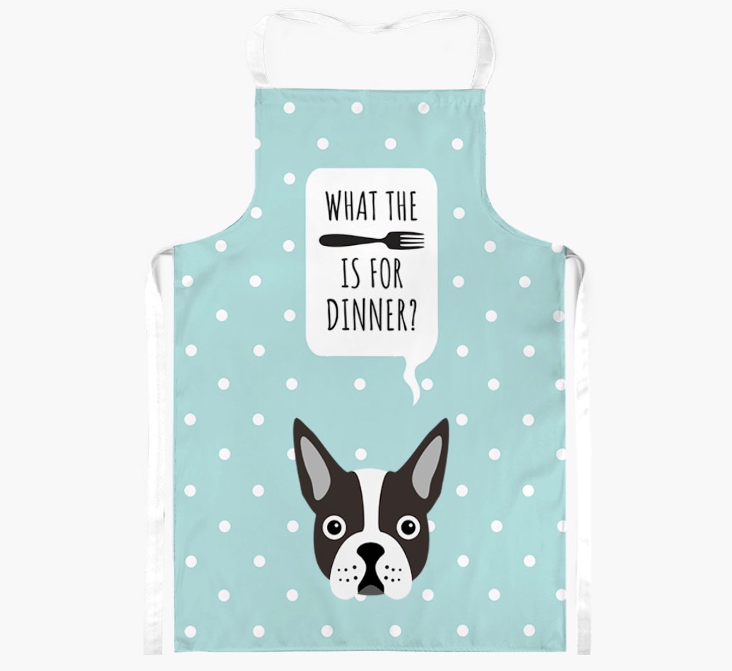 What's for Dinner: Personalised {breedFullName} Apron