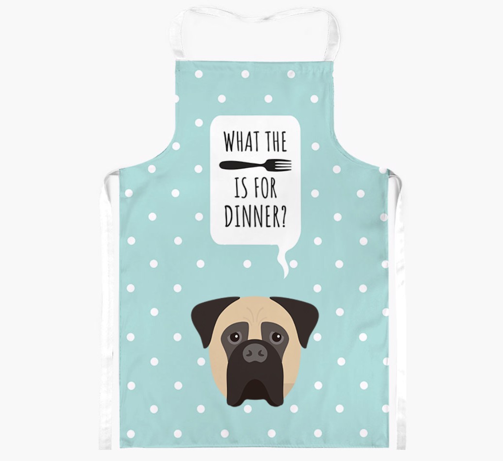 What's for Dinner: Personalised {breedFullName} Apron