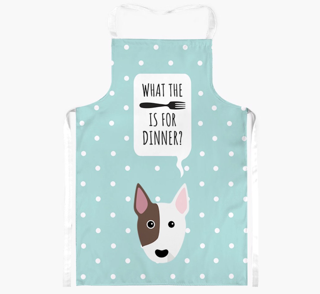 What's for Dinner: Personalised {breedFullName} Apron