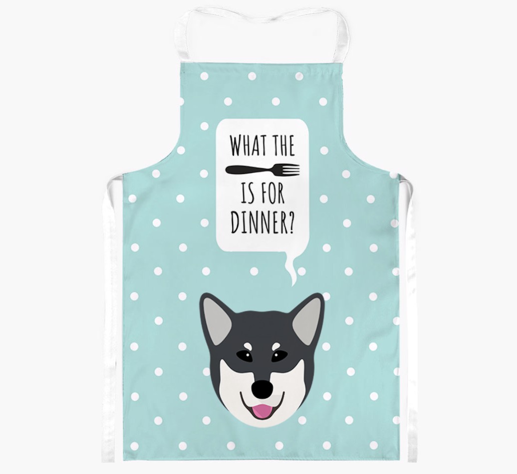 What's for Dinner: Personalised {breedFullName} Apron