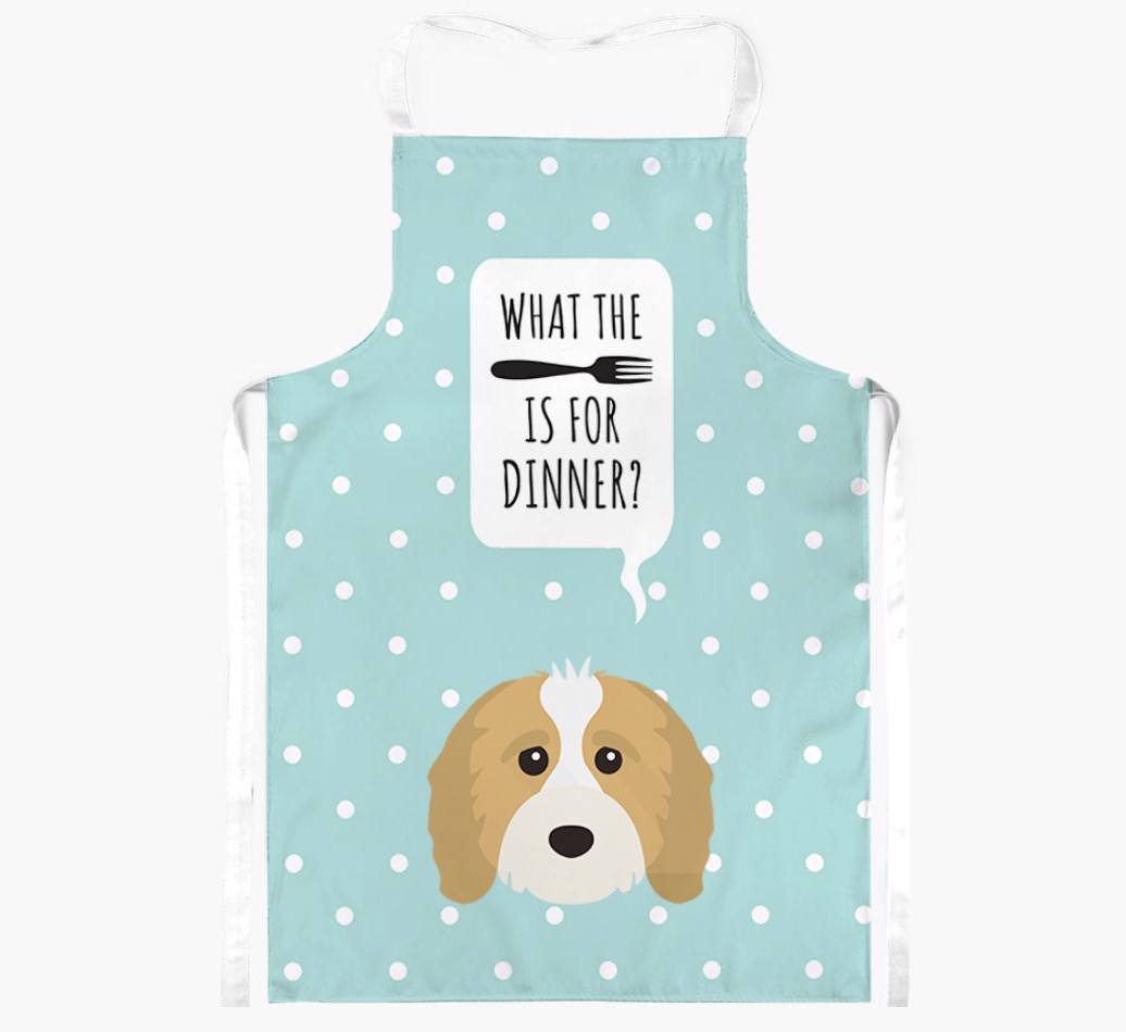 What's for Dinner: Personalised {breedFullName} Apron