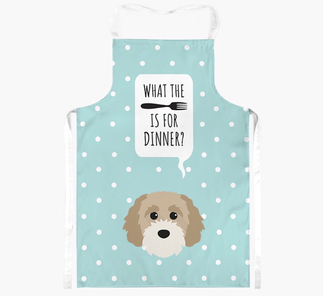 What's for Dinner: Personalised {breedFullName} Apron