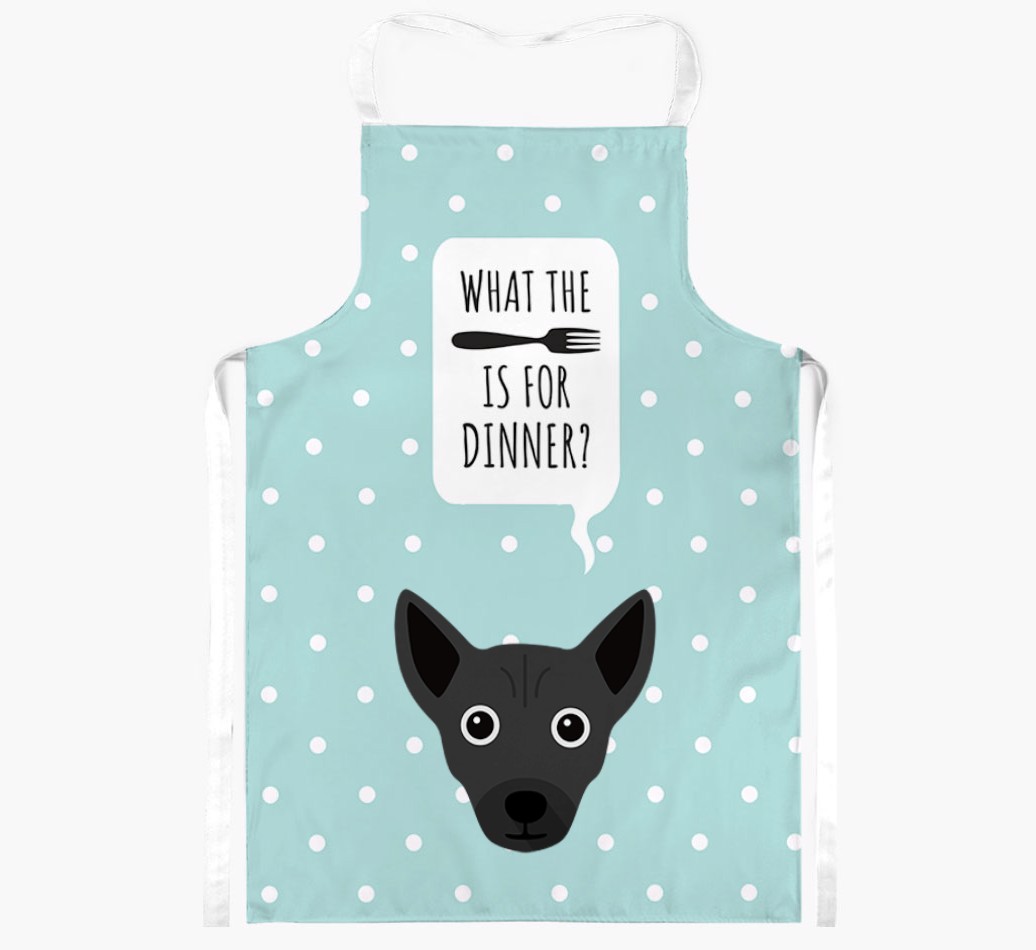 What's for Dinner: Personalised {breedFullName} Apron
