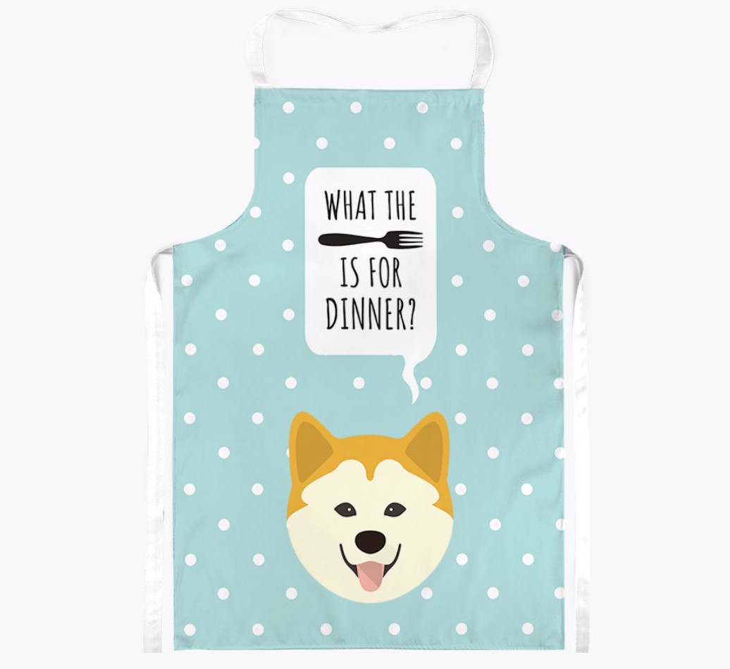 What's for Dinner: Personalised {breedFullName} Apron