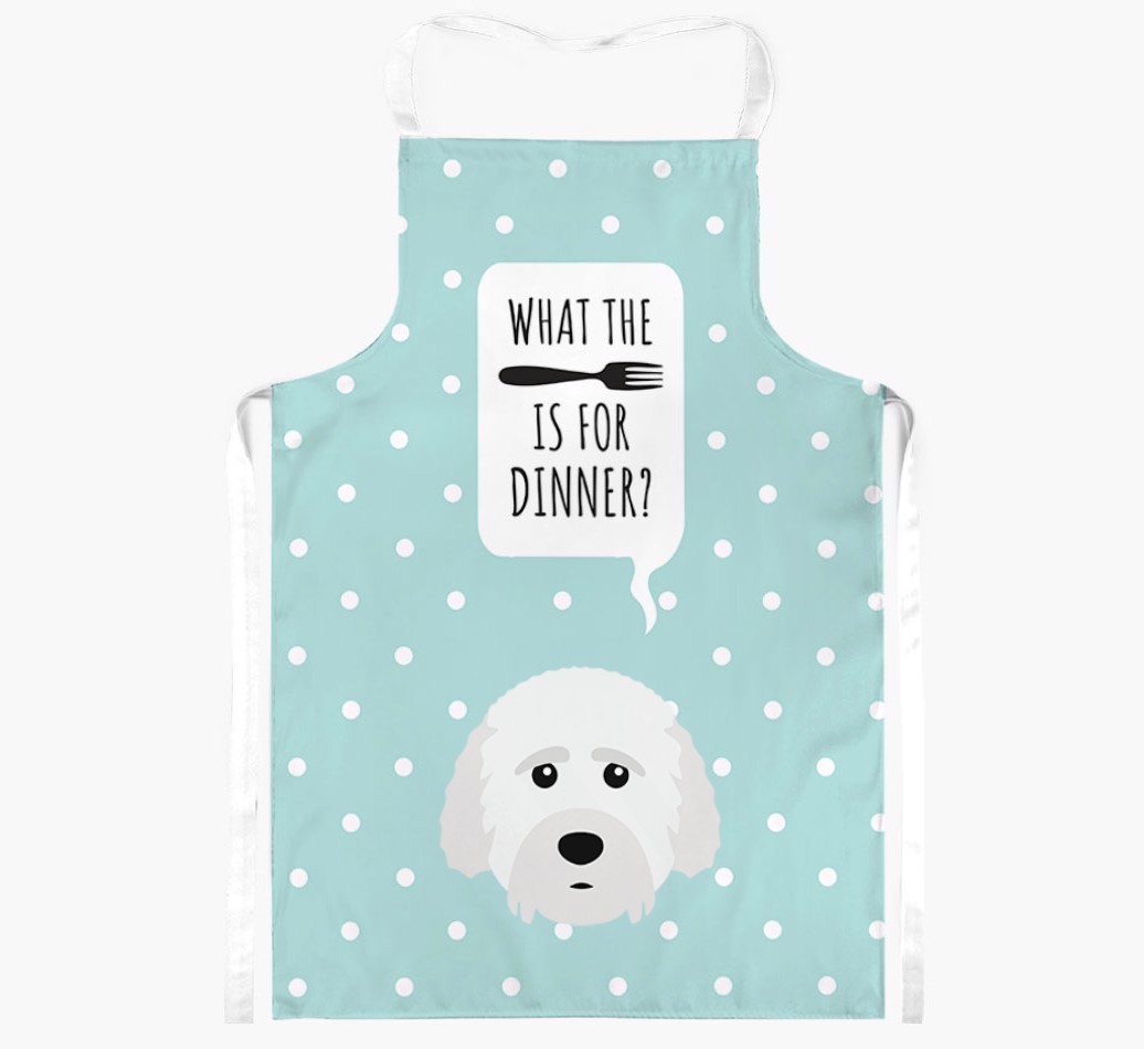 What's for Dinner: Personalized {breedFullName} Apron