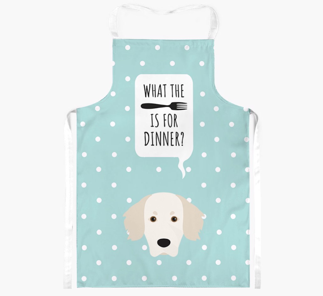 What's for Dinner: Personalised {breedFullName} Apron