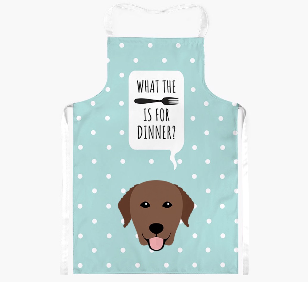 What's for Dinner: Personalised {breedFullName} Apron