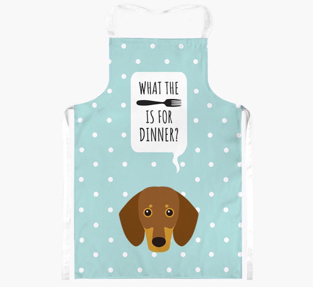 What's for Dinner: Personalised {breedFullName} Apron