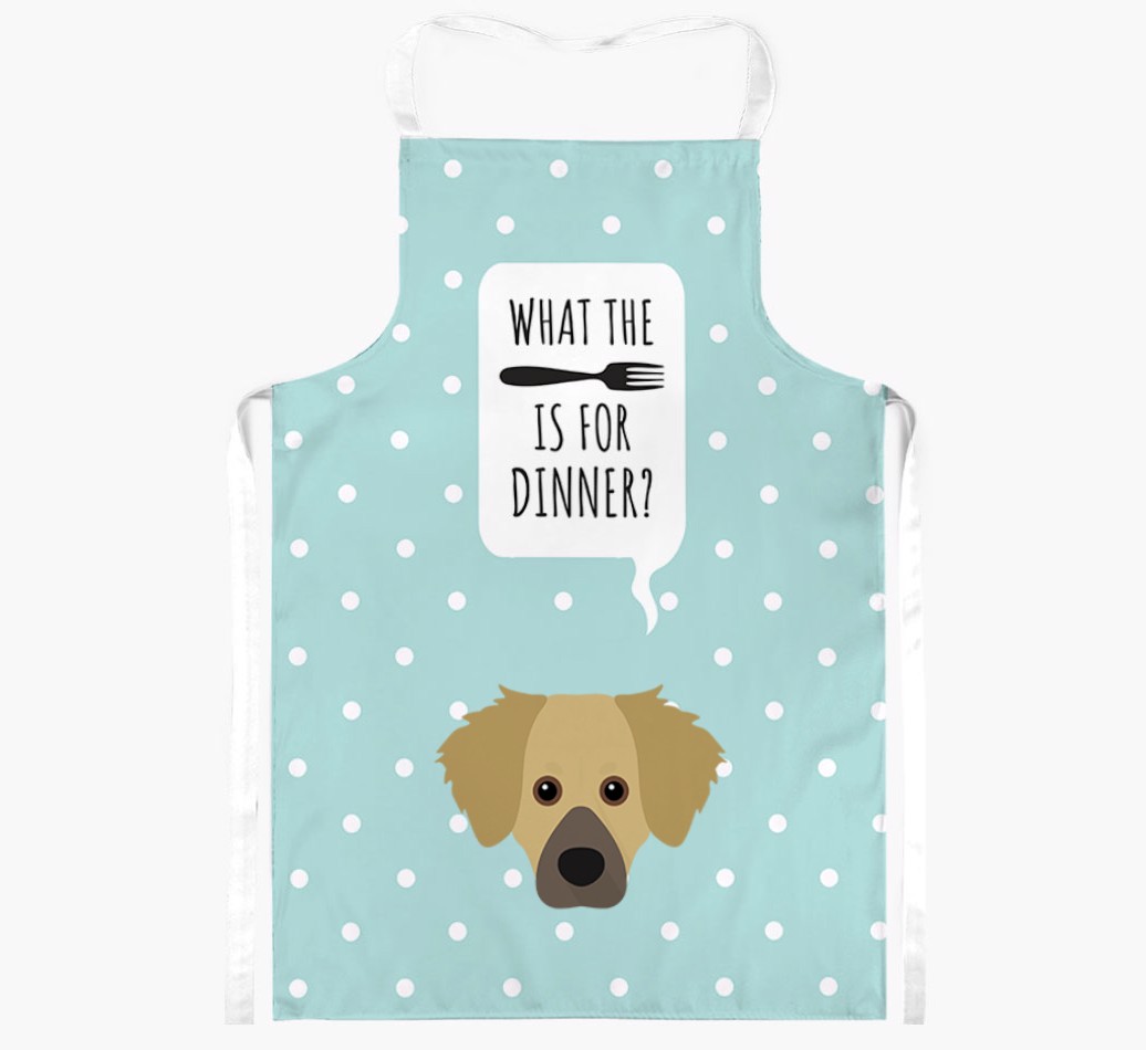 What's for Dinner: Personalised {breedFullName} Apron