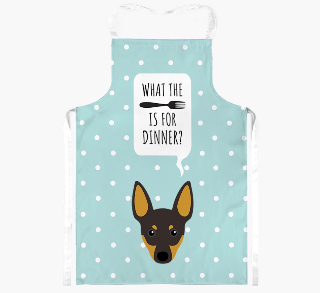 What's for Dinner: Personalised {breedFullName} Apron