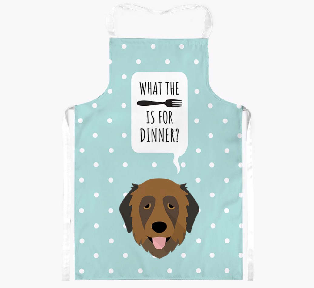 What's for Dinner: Personalised {breedFullName} Apron