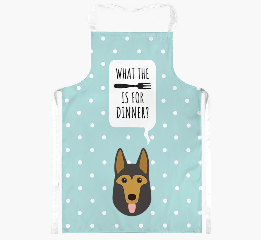 What's for Dinner: Personalised {breedFullName} Apron