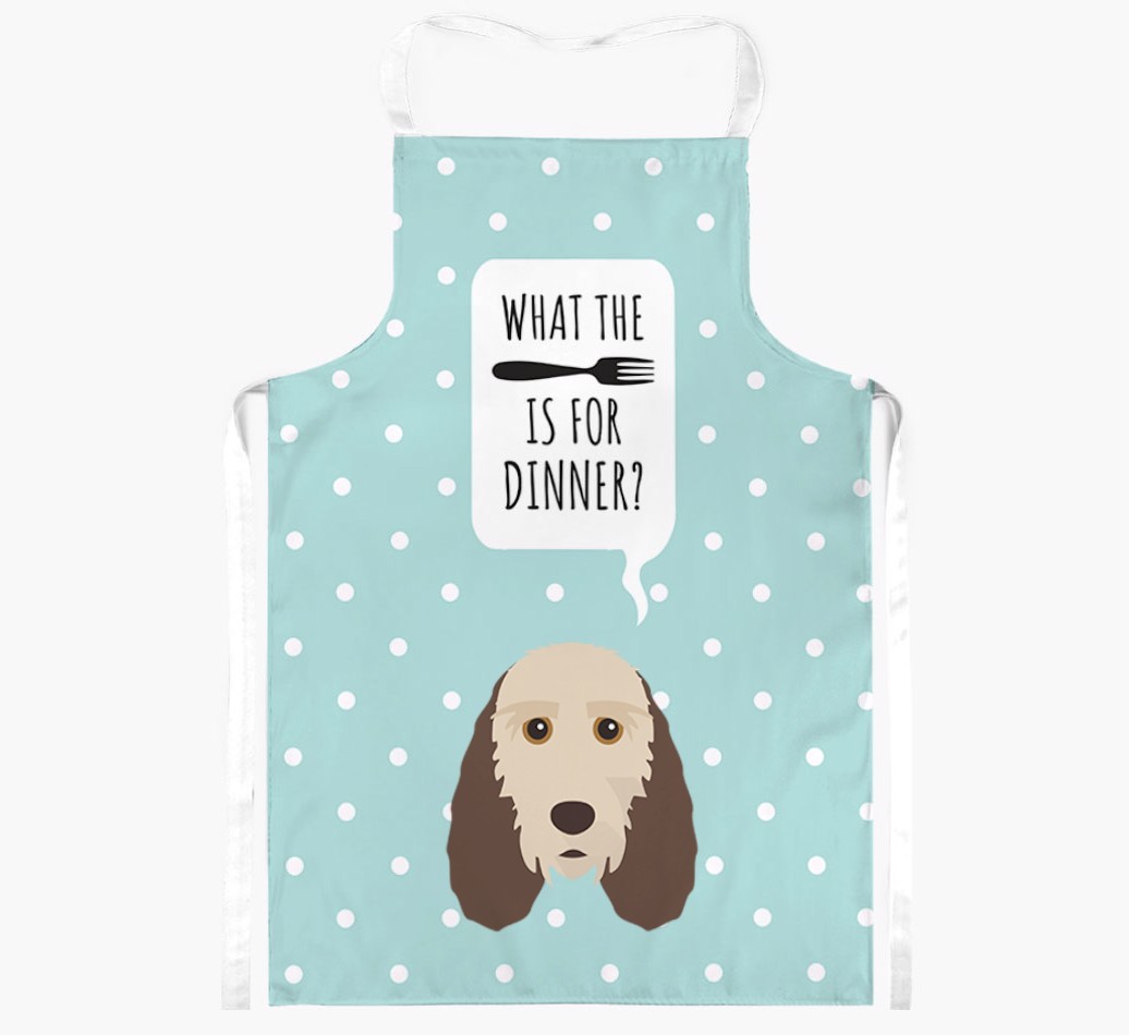What's for Dinner: Personalised {breedFullName} Apron