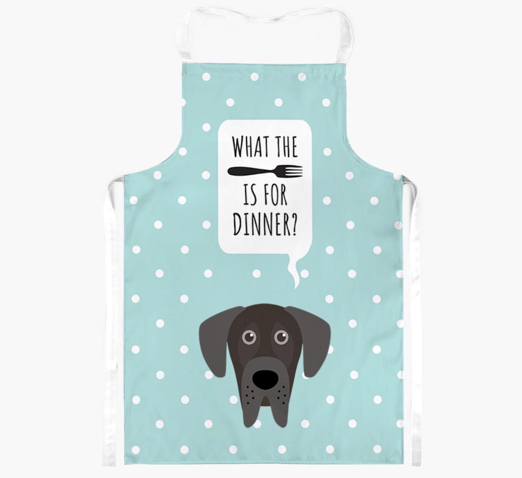 What's for Dinner: Personalised {breedFullName} Apron