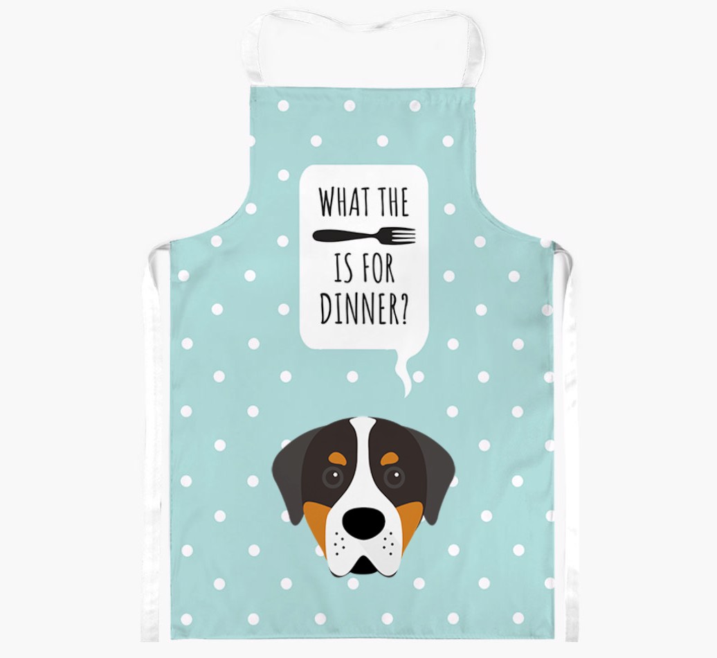What's for Dinner: Personalised {breedFullName} Apron