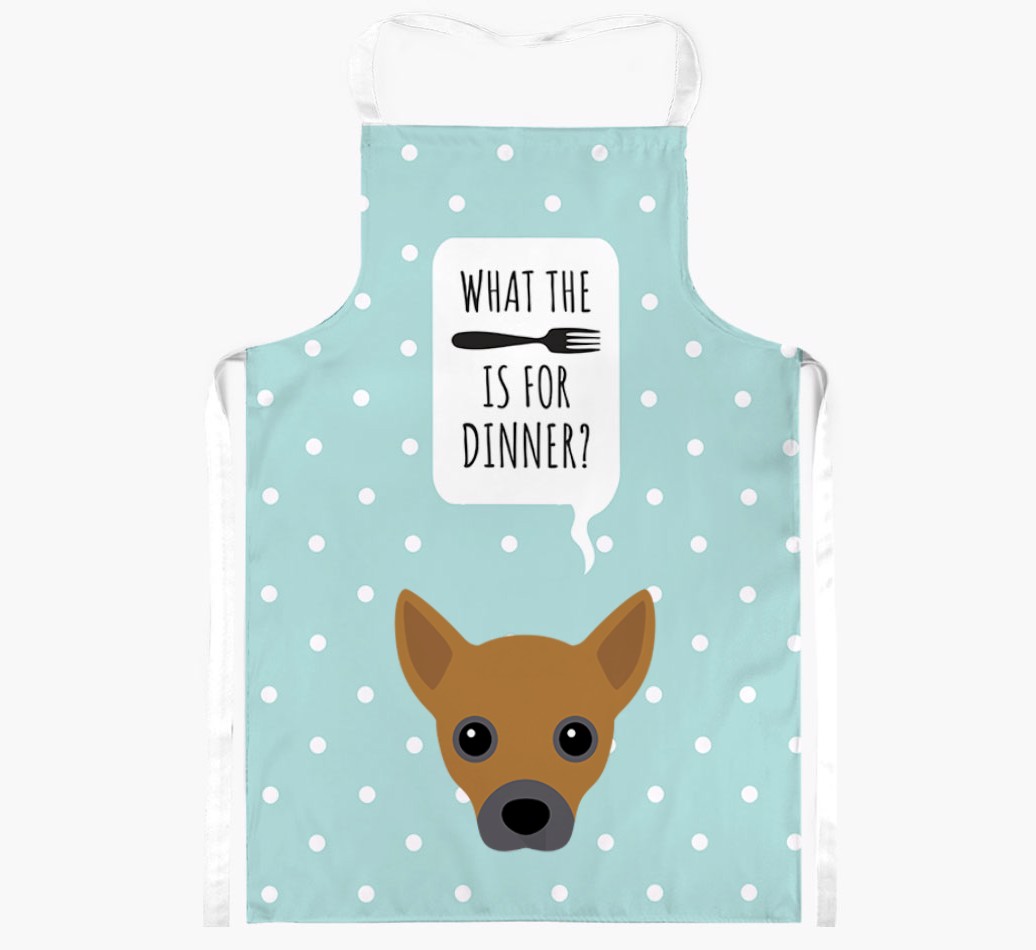 What's for Dinner: Personalised {breedFullName} Apron