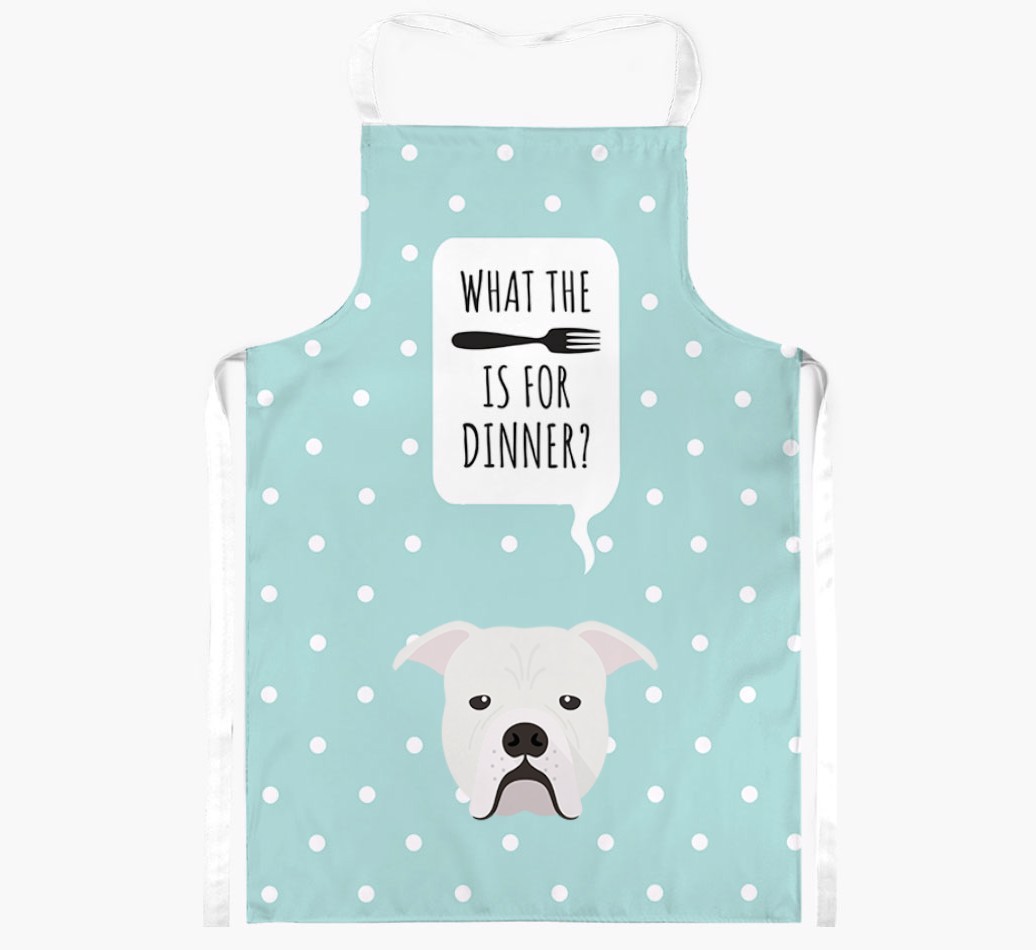 What's for Dinner: Personalised {breedFullName} Apron