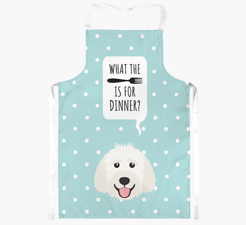 What's for Dinner: Personalised {breedFullName} Apron