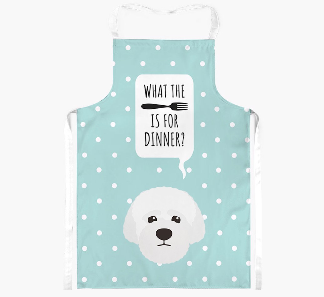 What's for Dinner: Personalised {breedFullName} Apron
