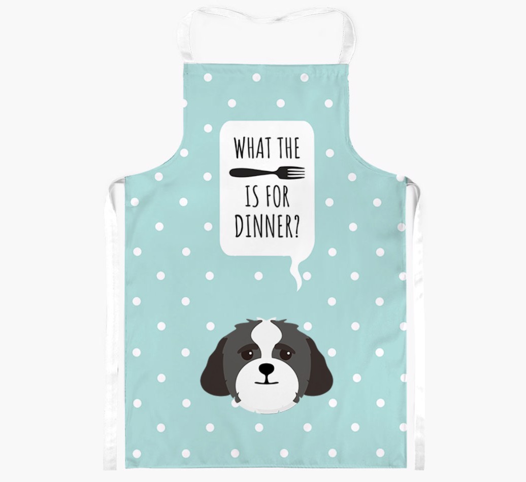 What's for Dinner: Personalised {breedFullName} Apron