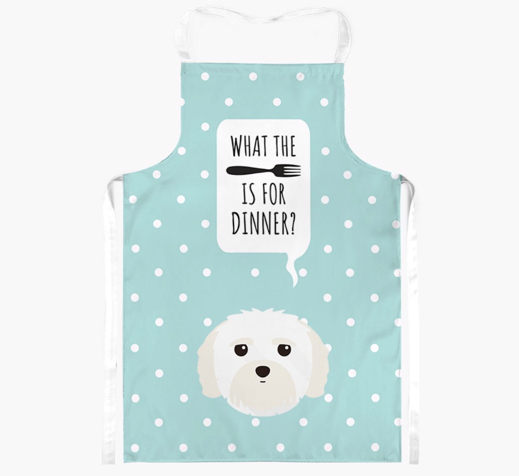 What's for Dinner: Personalised {breedFullName} Apron