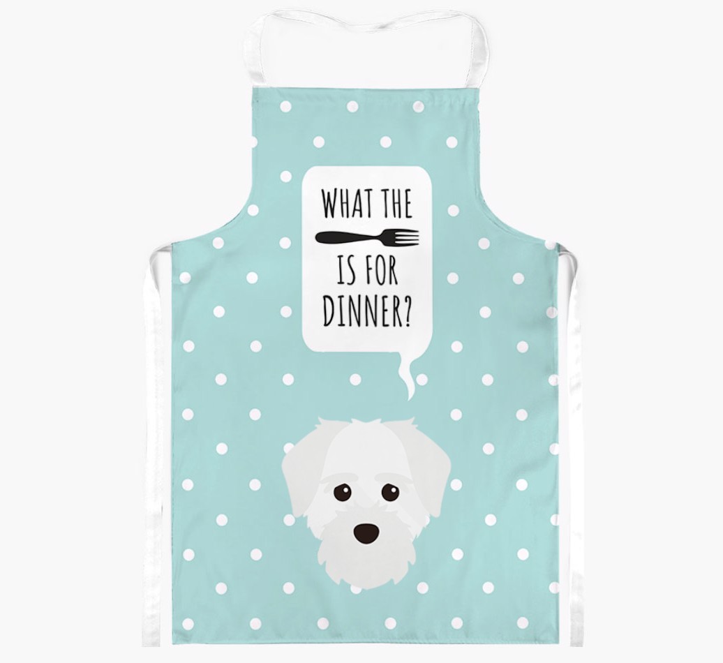 What's for Dinner: Personalised {breedFullName} Apron
