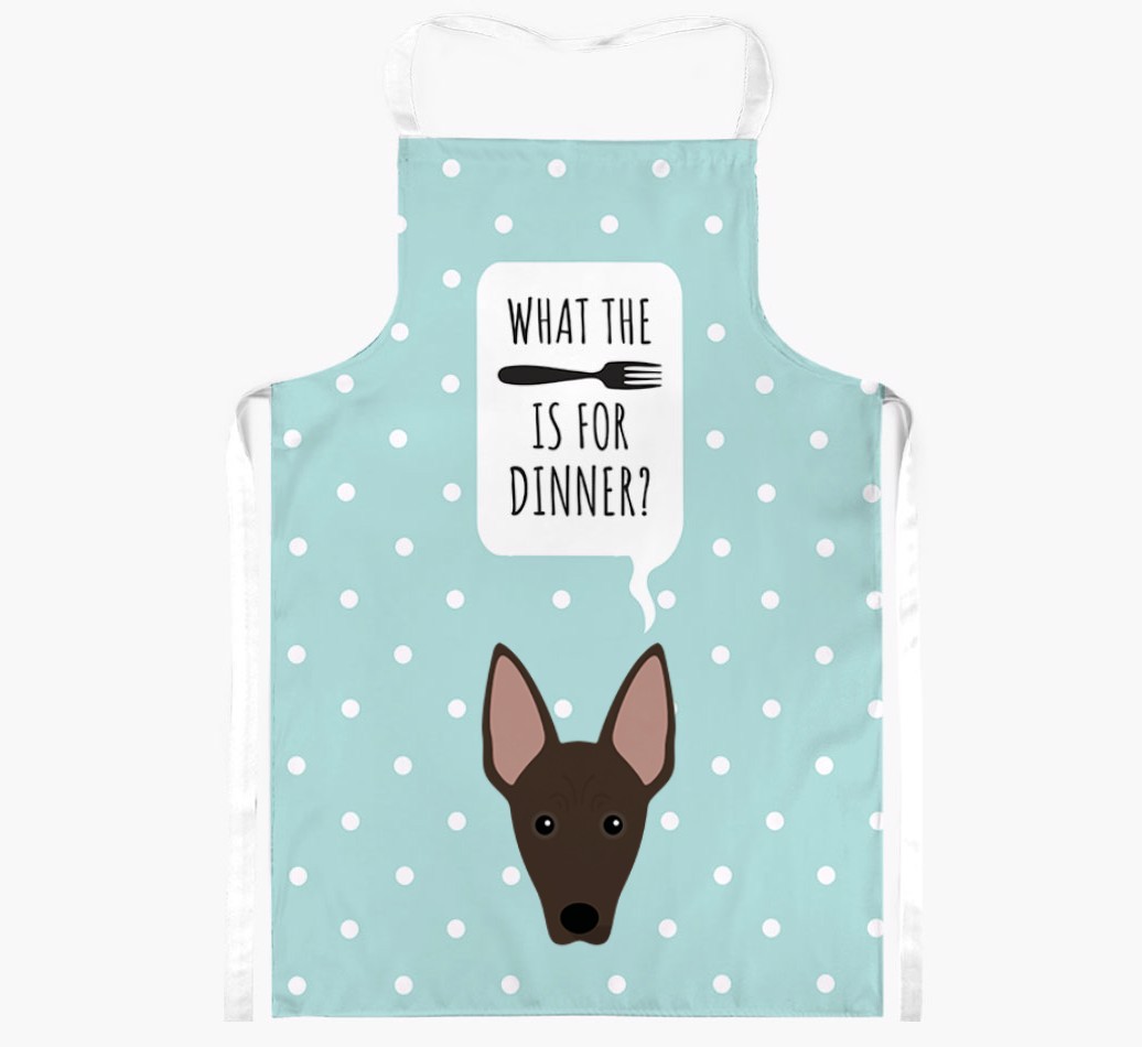 What's for Dinner: Personalised {breedFullName} Apron