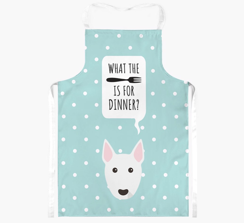 What's for Dinner: Personalized {breedFullName} Apron