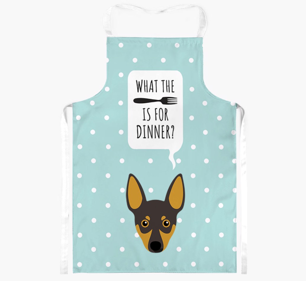 What's for Dinner: Personalised {breedFullName} Apron