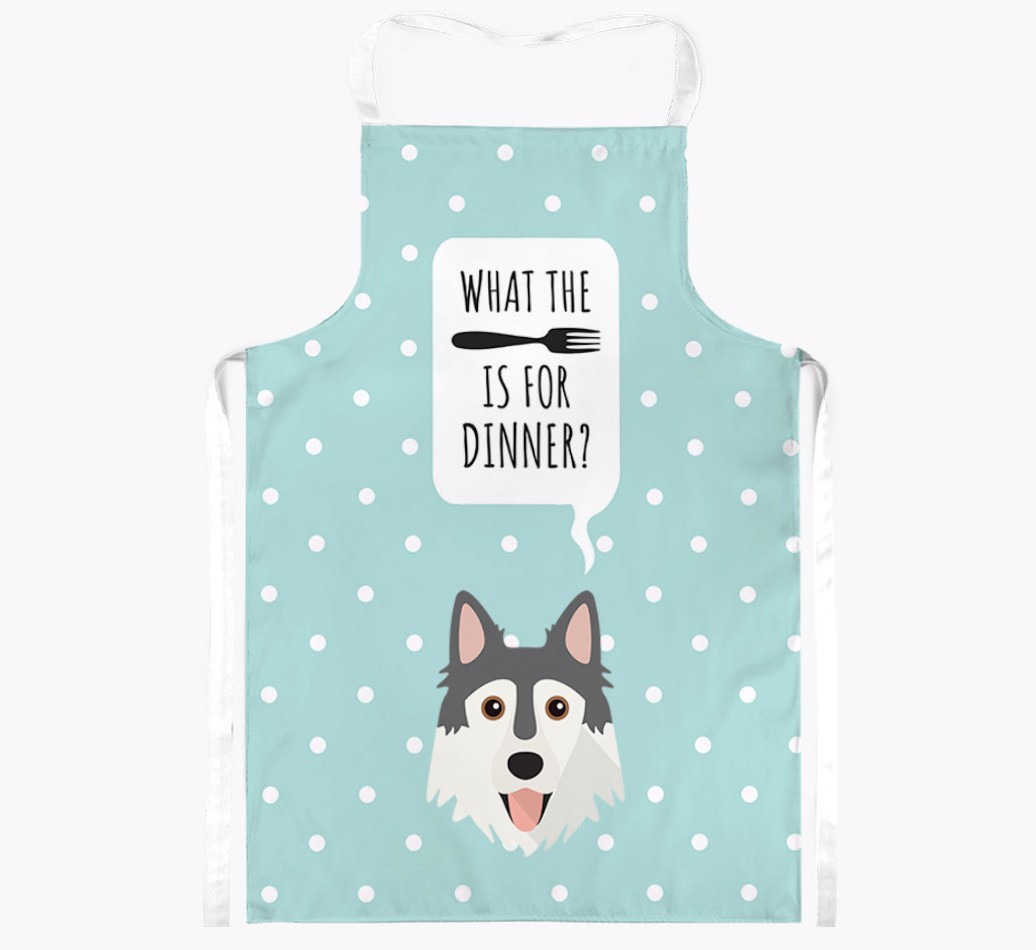 What's for Dinner: Personalised {breedFullName} Apron