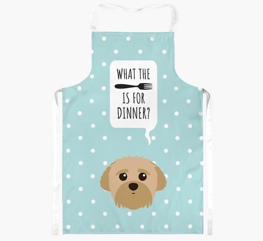 What's for Dinner: Personalised {breedFullName} Apron
